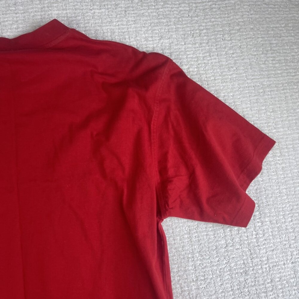 Vintage Ferrari T Shirt Mens Large L Red Short Sleeve Scuderia Logo 2002 - - Picture 14 of 16